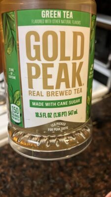 Gold Peak Sweetened Green Tea Bottle, 18.5 fl oz