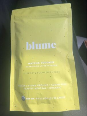 Matcha Coconut Superfood Latte Blend, Matcha Coconut