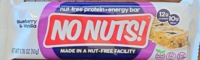 Blueberry & Vanilla Nut-Free Protein+Energy Bar, Blueberry & Vanilla