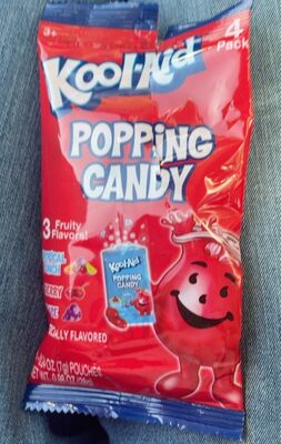 Tropical Punch, Cherry, Grape Popping Candy, Tropical Punch, Cherry, Grape