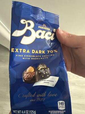 Dark Chocolate With Hazelnuts And Caramelized Cocoa Nibs Truffle