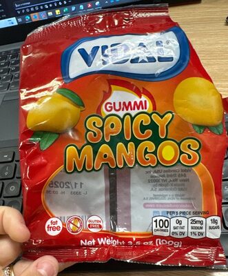 Spicy Mangos Gummi, Mango