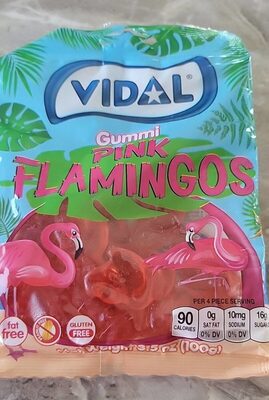 Pink Flamingos Gummi, Strawberry