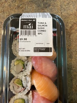 Tuna & Salmon Sushi Combo, Tuna & Salmon