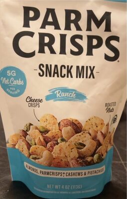 Ranch Almonds, Parmcrisps, Cashews & Pistachios Snack Mix, Ranch