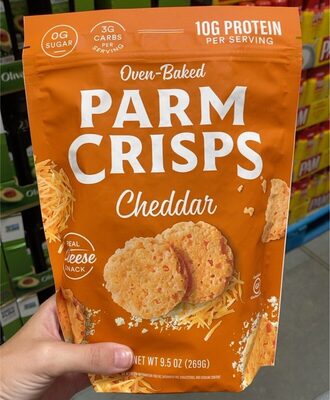 Cheddar Oven-Baked Crunchy Crisps, Cheddar