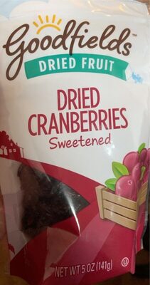 Sweetened Dried Cranberries, Sweetened