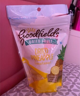 Sweetened Dried Pineapple, Sweetened