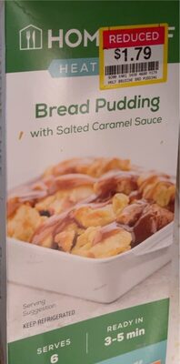 Bread Pudding With Salted Caramel Sauce, Salted Caramel Sauce