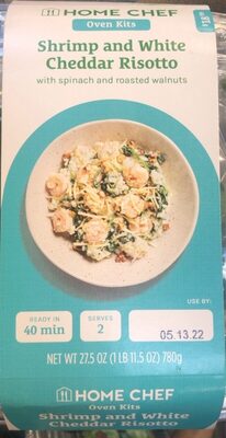 Shrimp And White Cheddar Risotto
