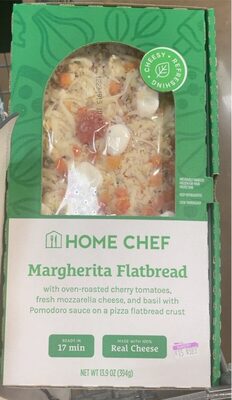 Margherita With Oven-Roasted Cherry Tomatoes, Fresh Mozzarella Cheese, And Basil With Pomodoro Sauce On A Pizza Flatbread Crust, Margherita