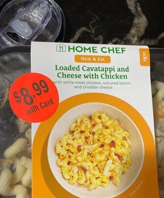 White Meat Chicken Loaded Cavatappi And Cheese With Chicken, White Meat Chicken
