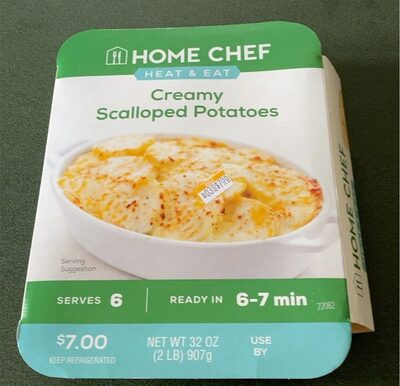 Creamy Scalloped Potatoes, Creamy