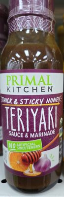 Thick & Sticky Honey Teriyaki Sauce & Marinade, Thick & Sticky Honey Teriyaki