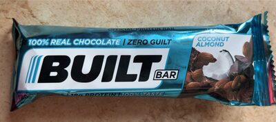 Coconut Almond Real Chocolate Bar, Coconut Almond