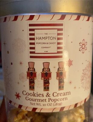 Cookies & Cream Gourmet Popcorn, Cookies & Cream
