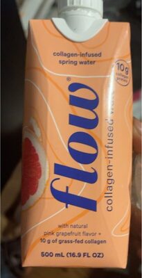 Pink Grapefruit Collagen - Infused Spring Water, Pink Grapefruit