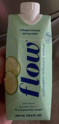 Cucumber Collagen - Infused Spring Water, Cucumber