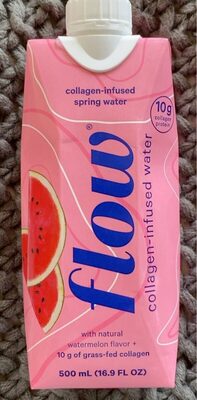 Watermelon Collagen-Infused Spring Water, Watermelon