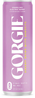 Sparkling Electric Berry Energy Drink, Berry