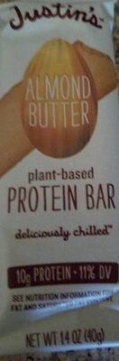 Almond Butter Plant-Based Protein Bar, Almond Butter