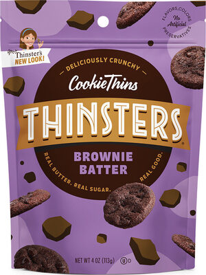 Brownie Batter Cookie Thins, Brownie Batter