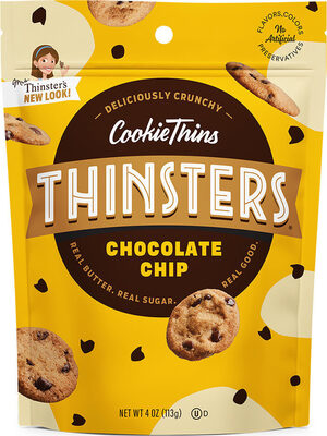 Chocolate Chip Cookie Thins, Chocolate Chip