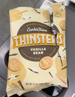 Vanilla Bean Cookie Thins, Vanilla Bean