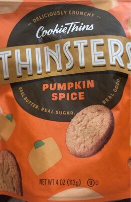 Pumpkin Spice Cookie Thins, Pumpkin Spice