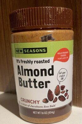 Crunchy Almond Butter, Crunchy