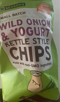 Wild Onion & Yogurt Kettle Style Chips, Wild Onion & Yogurt