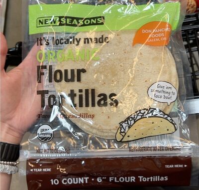 Flour Organic Tortillas, Flour