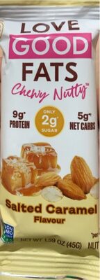 Salted Caramel Flavor Nut Bar, Salted Caramel