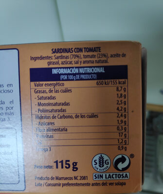 Sardines In Tomato Sauce