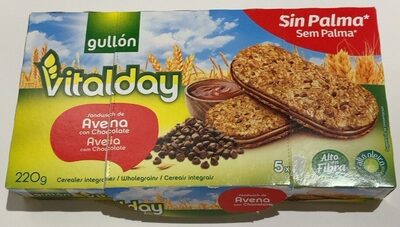 Gullon, Vitalday, Hazelnut Sandwich Biscuit