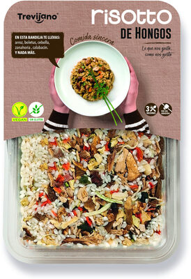 Trevijano, Mushroom Risotto