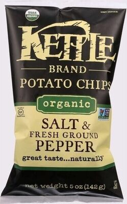Salt & Fresh Ground Pepper Organic Potato Chips