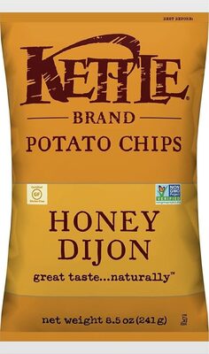Kettle Brand Potato Chips, Honey Dijon Kettle Chips, 8.5 Oz