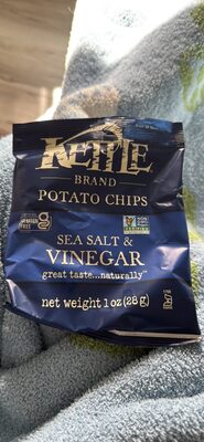 Sea Salt & Vinegar Potato Chips, Sea Salt & Vinegar