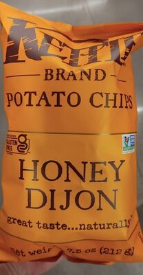 Kettle Brand Potato Chips, Honey Dijon Kettle Chips, 7.5 Oz