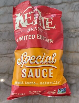 Kettle Brand Potato Chips, Special Sauce Kettle Chips, 7 Oz