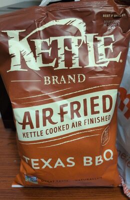 Kettle Brand Air Fried Texas BBQ Chips, 6.5 Oz Bag