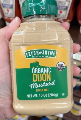 Dijon Organic Mustard, Dijon