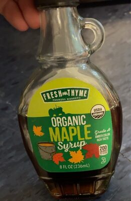 Maple Organic Syrup, Maple