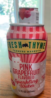 Pink Grapefruit Sparkling Water, Pink Grapefruit