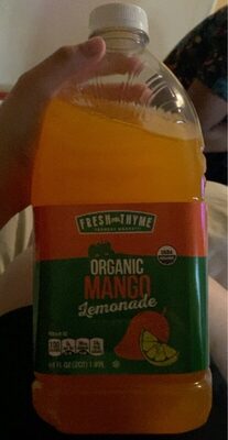 Mango Organic Lemonade, Mango