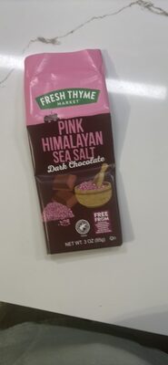 Pink Himalayan Sea Salt Dark Chocolate, Pink Himalayan Sea Salt