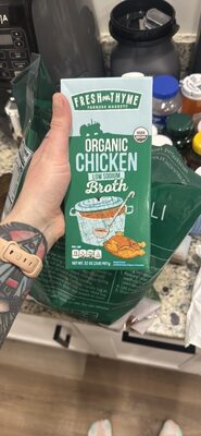 Chicken Organic Low Sodium Broth, Chicken