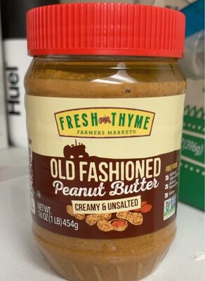 Creamy & Unsalted Peanut Butter, Creamy & Unsalted