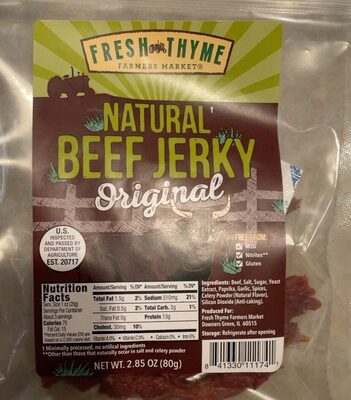 Original Beef Jerky, Original